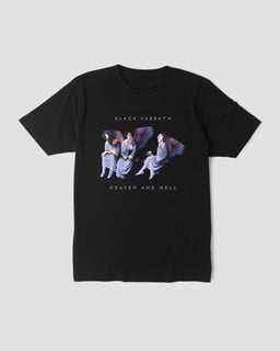 Nome do produtoCamiseta Black Sabbath Heaven Mind The Gap Co.