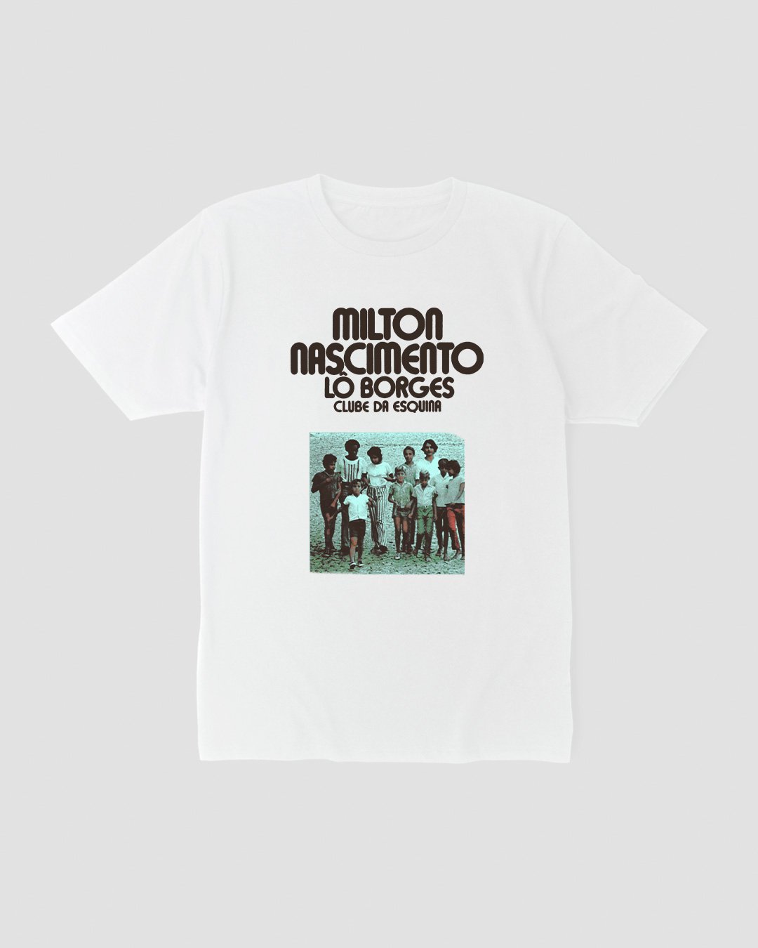 Camiseta Milton Nascimento e Lô Borges Clube 3 Mind The Gap Co.