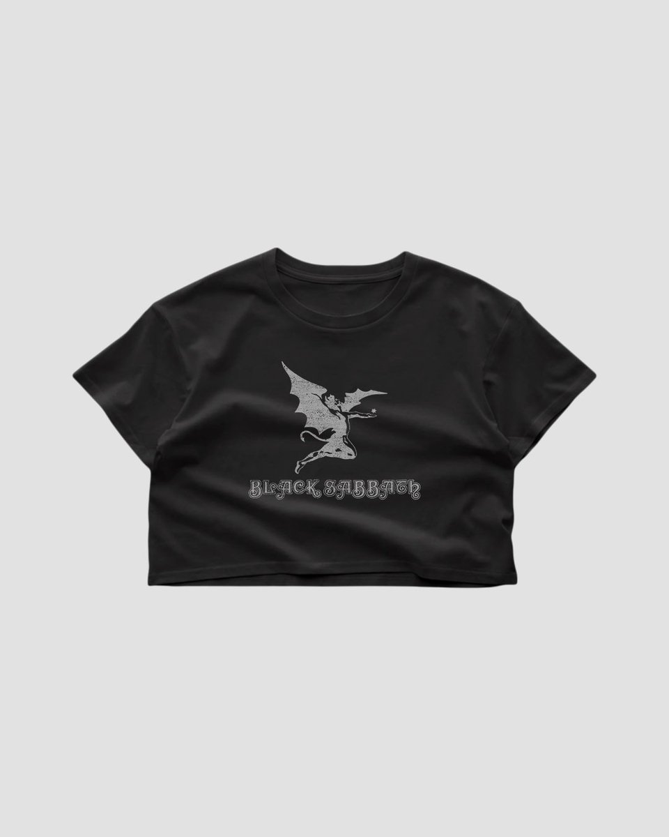 Nome do produto: Cropped Black Sabbath Mind The Gap Co.