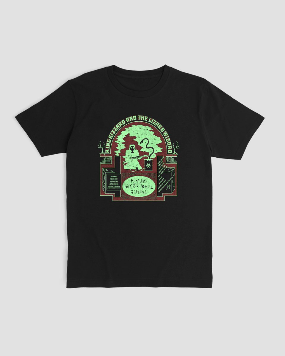 Nome do produto: Camiseta King Gizzard & the Lizard Wizard Micro Mind The Gap Co.