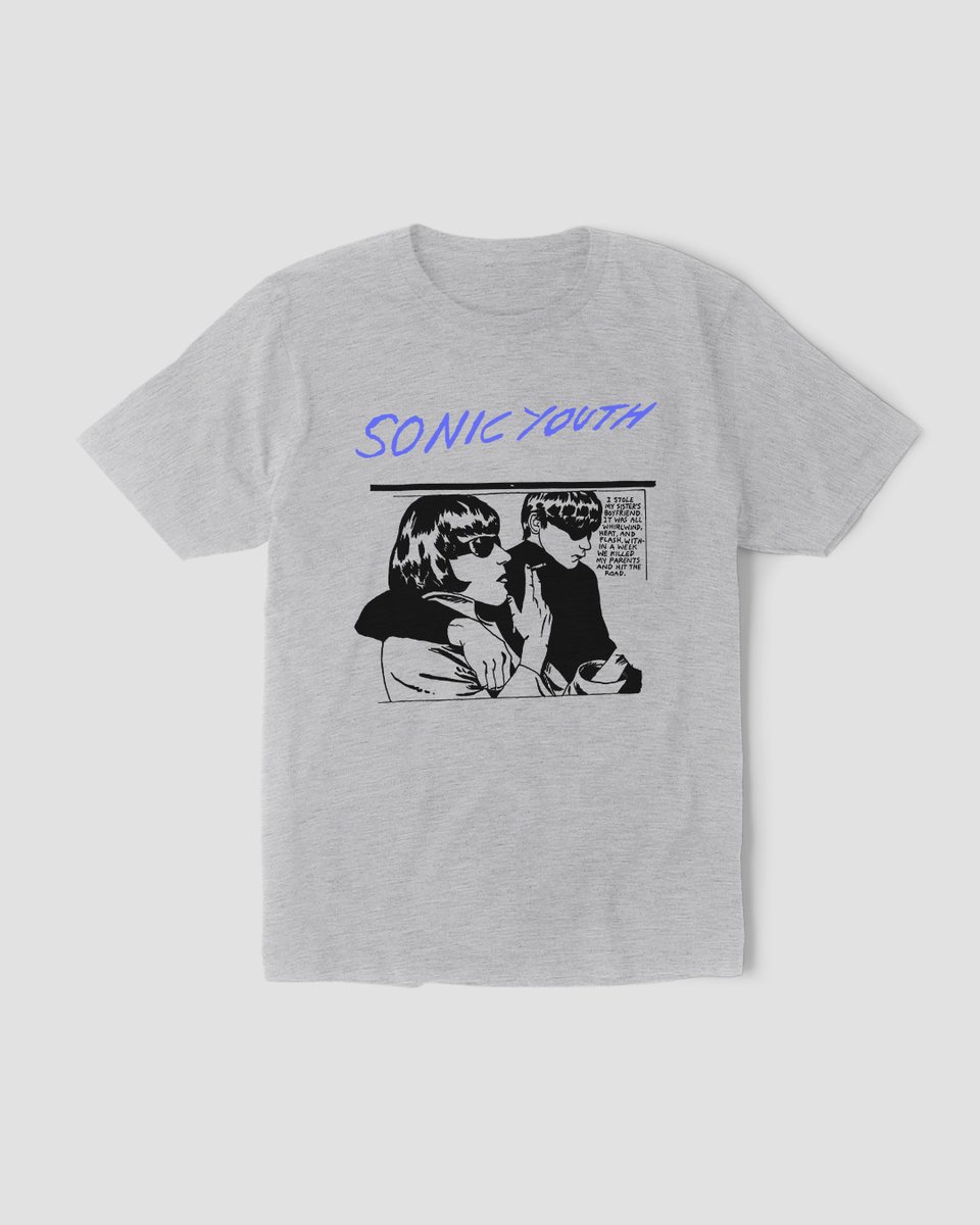 Nome do produto: Camiseta Sonic Youth Goo Mind The Gap Co.
