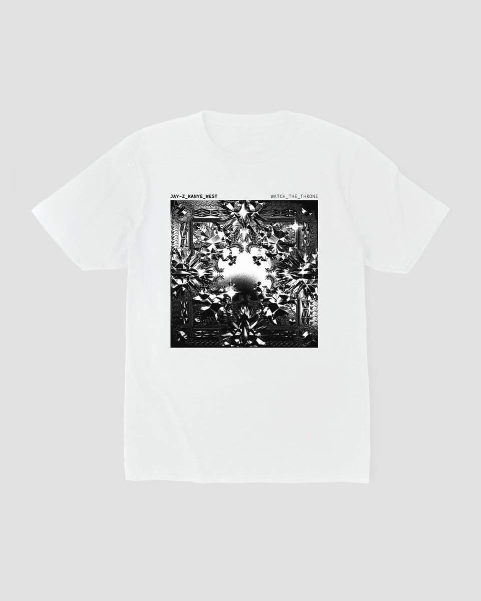Nome do produto: Camiseta Jay-Z and Kanye West Throne Mind The Gap Co.