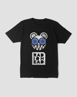 Nome do produtoCamiseta Radiohead Bear Mind The Gap Co.