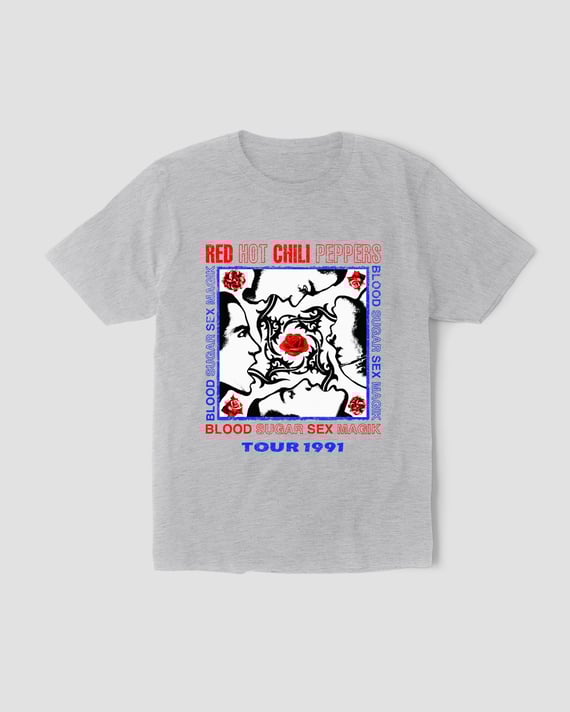 Camiseta Red Hot Chili Peppers Tour 1991 Mind The Gap Co.