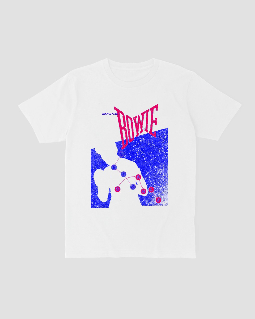 Camiseta David Bowie Dance White Mind The Gap Co.