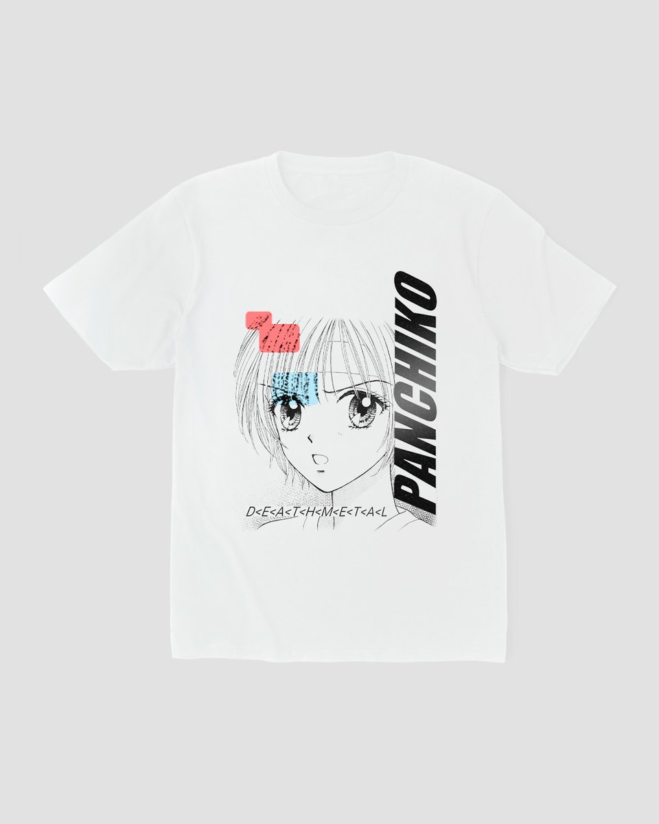 Nome do produto: Camiseta Panchiko D>E>A>T>H>M>E>T>A>L Mind The Gap Co.