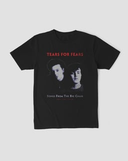 Nome do produtoCamiseta Tears For Fears Songs Mind The Gap Co.