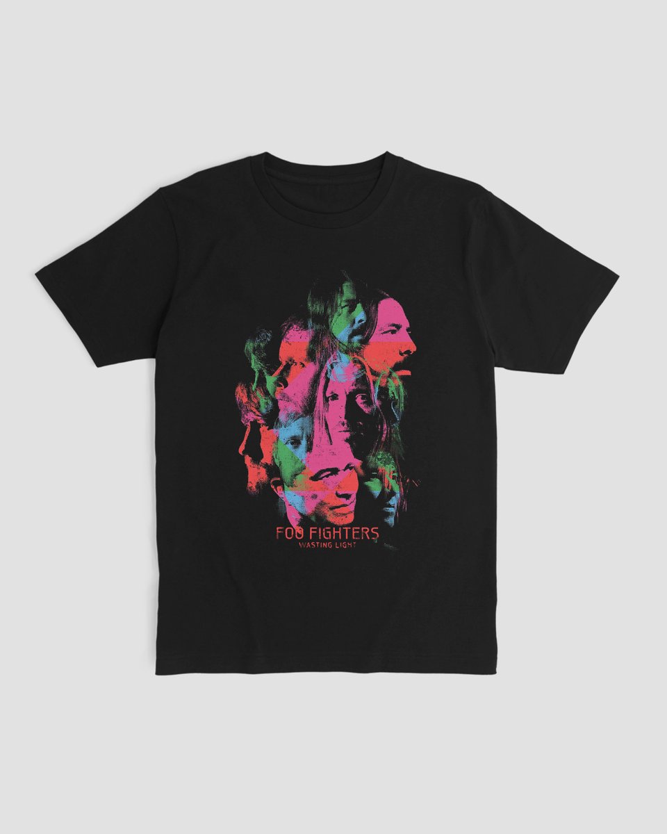 Nome do produto: Camiseta Foo Fighters Wasting Mind The Gap Co.