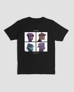 Camiseta Gorillaz Demon Mind The Gap Co.