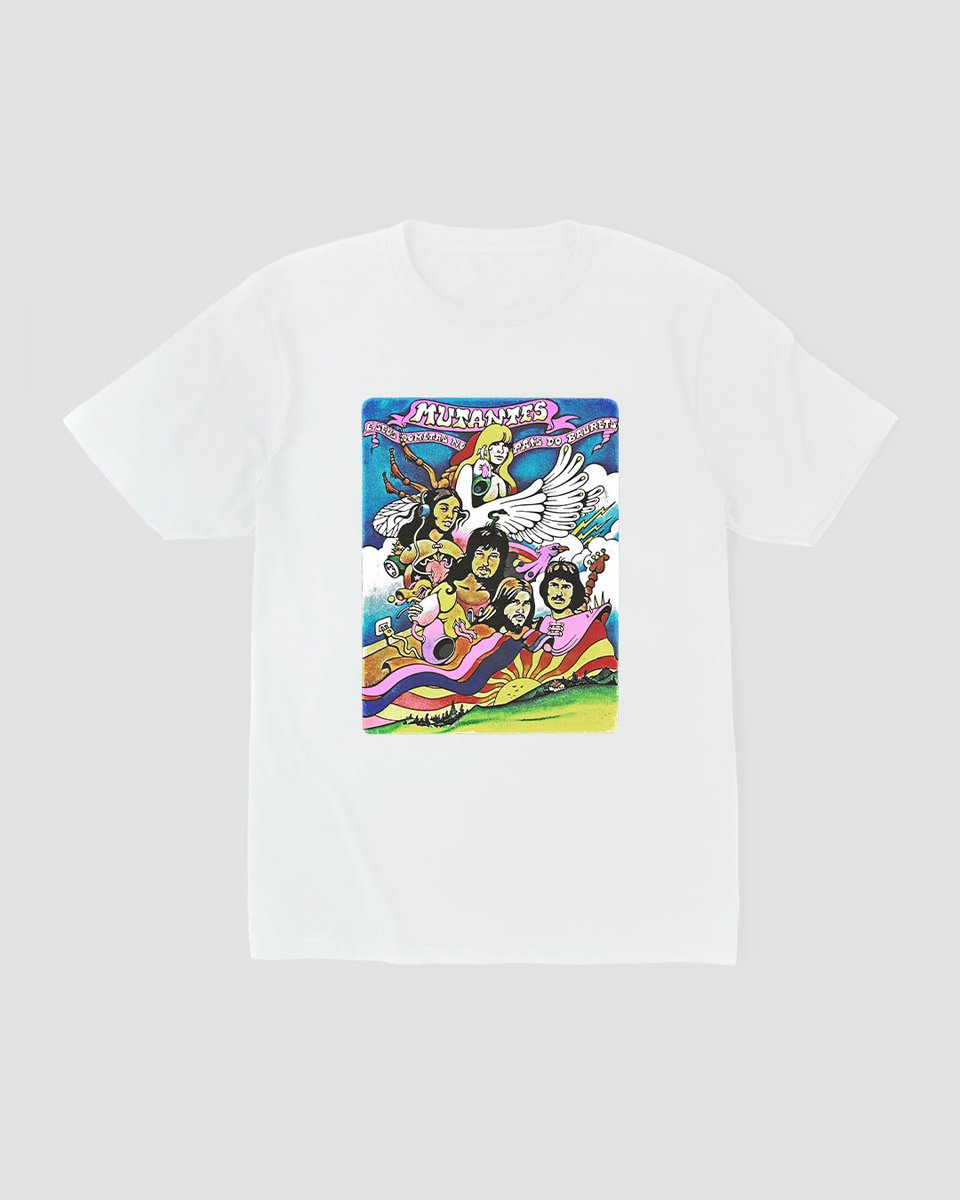 Nome do produto: Camiseta Os Mutantes Cometa Mind The Gap Co.