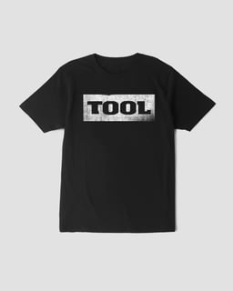 Camiseta Tool Black Mind The Gap Co.