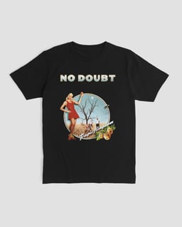 Nome do produtoCamiseta No Doubt Tragic 2 Mind The Gap Co.