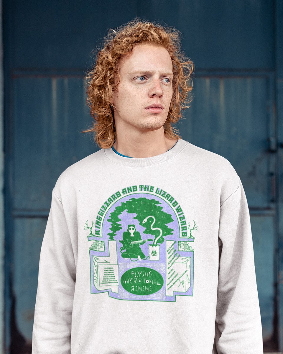 Nome do produto: Moletom King Gizzard & the Lizard Wizard Micro Mind The Gap Co.