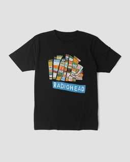 Nome do produtoCamiseta Radiohead Hail Mind The Gap Co.