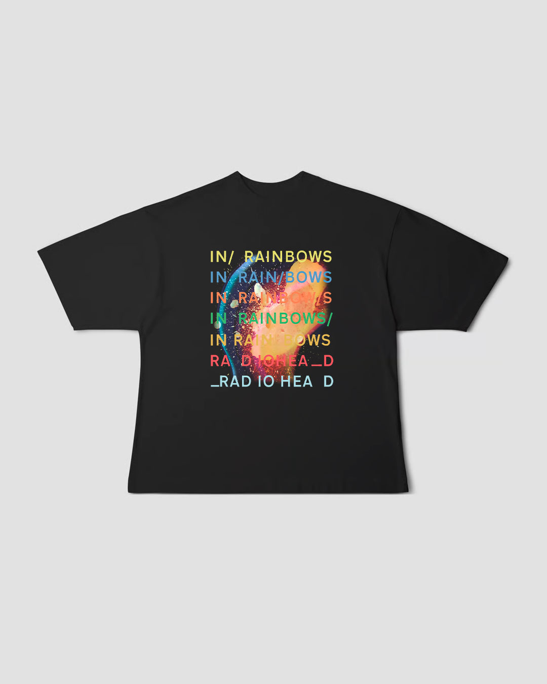 Camiseta Oversized Camiseta Oversized Radiohead In Mind The Gap Co