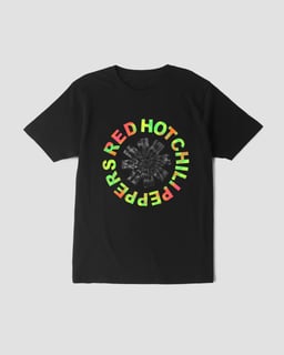 Nome do produtoCamiseta Red Hot Chili Peppers Dye Logo Mind The Gap Co.