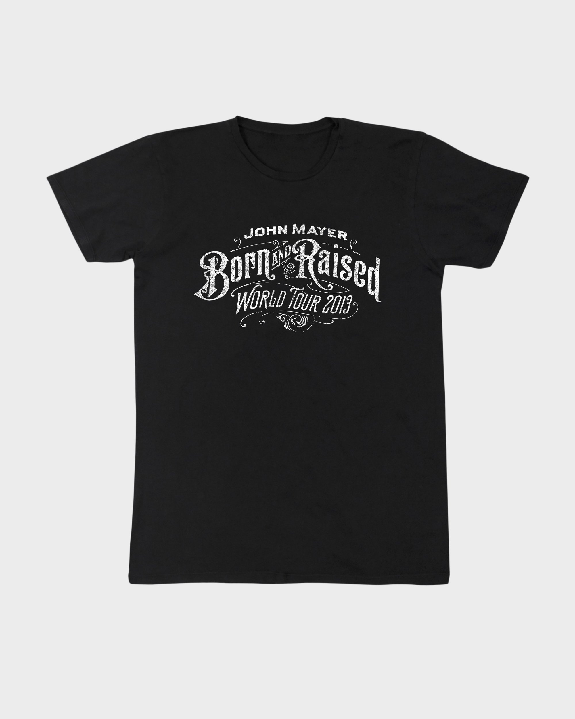 Camiseta John Mayer Born Tour Mind The Gap Co.