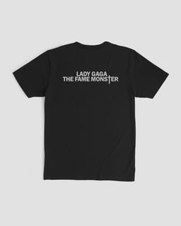 Nome do produtoCamiseta Lady Gaga Fame Mind The Gap Co.
