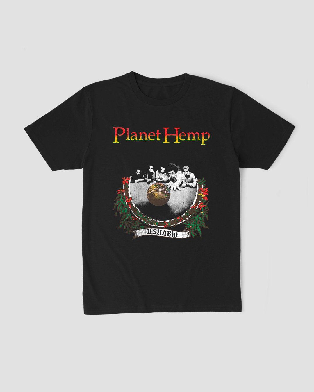 Camiseta Plus Size Planet Hemp Usuário Mind The Gap Co.