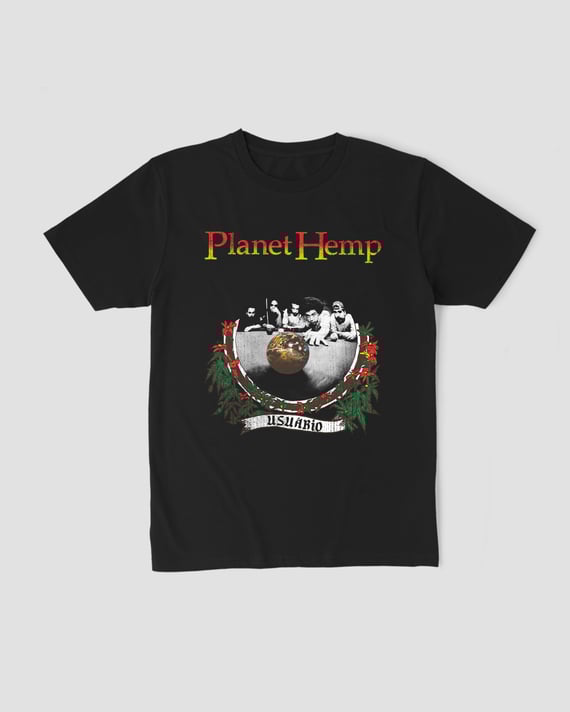 Camiseta Plus Size Planet Hemp Usuário Mind The Gap Co.