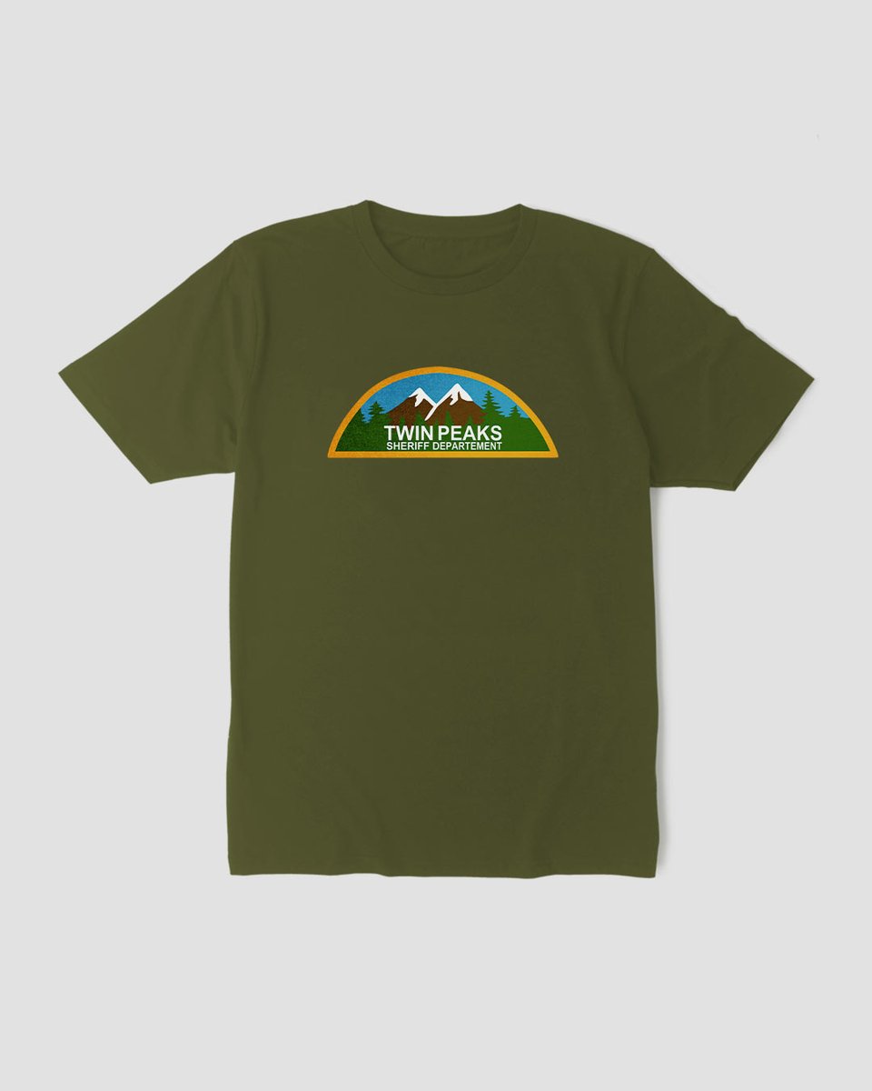 Nome do produto: Camiseta Twin Peaks Sheriff Mind The Gap Co.