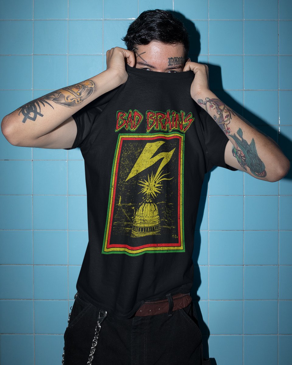 Nome do produto: Camiseta Bad Brains Mind The Gap Co.