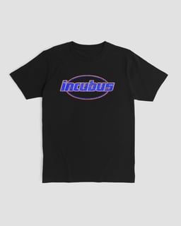 Nome do produtoCamiseta Incubus Logo Vintage Mind The Gap Co.