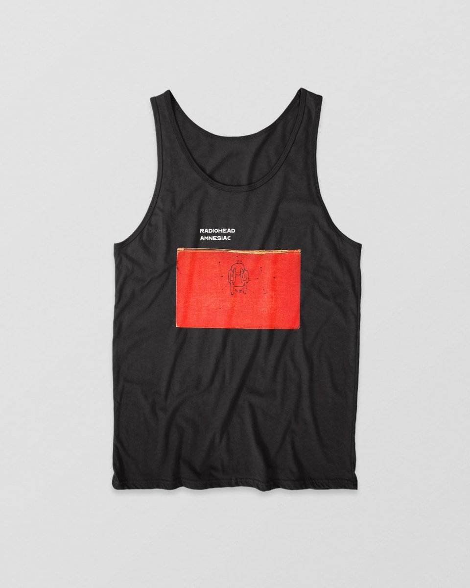 Nome do produto: Regata Radiohead Amnesiac Mind The Gap Co.