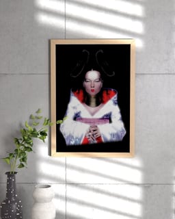 Poster Bjork Homogenic