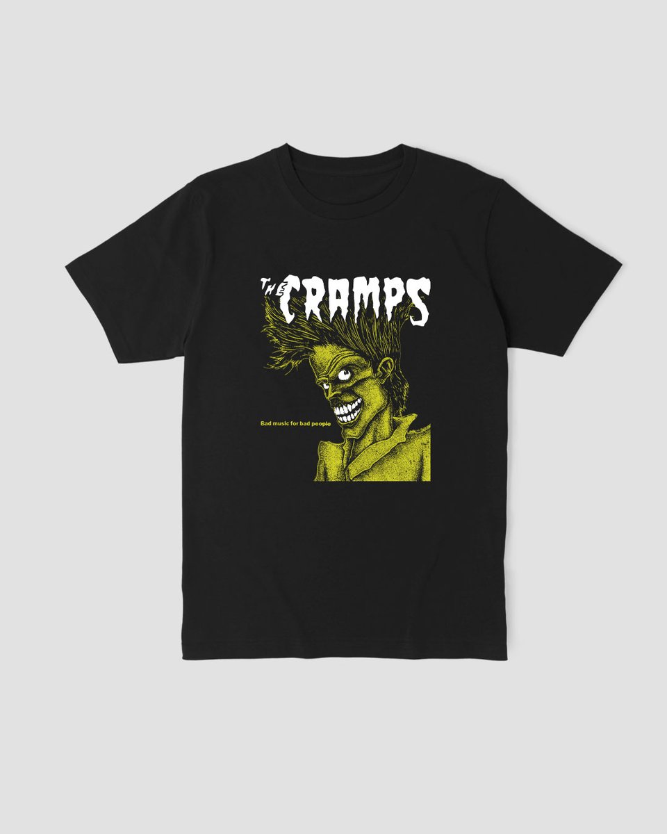 Nome do produto: Camiseta The Cramps Bad Mind The Gap Co.
