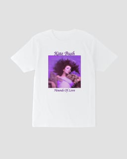 Nome do produtoCamiseta Kate Bush Love Mind The Gap Co.