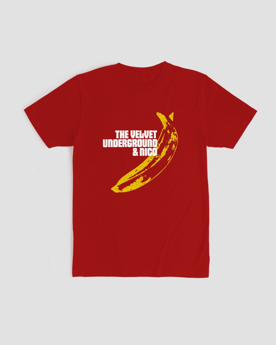 Nome do produto: Camiseta Velvet Underground Nico Red Mind The Gap Co.