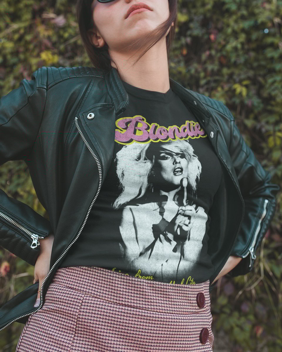 Nome do produto: Camiseta Blondie Live Mind The Gap Co.