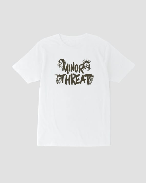 Camiseta Minor Threat Heads Mind The Gap Co.