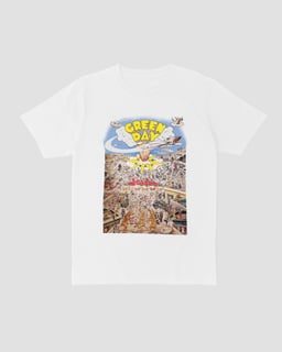 Camiseta Green Day Dookie White Mind The Gap Co,