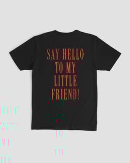 Nome do produtoCamiseta Scarface Say Mind The Gap Co.
