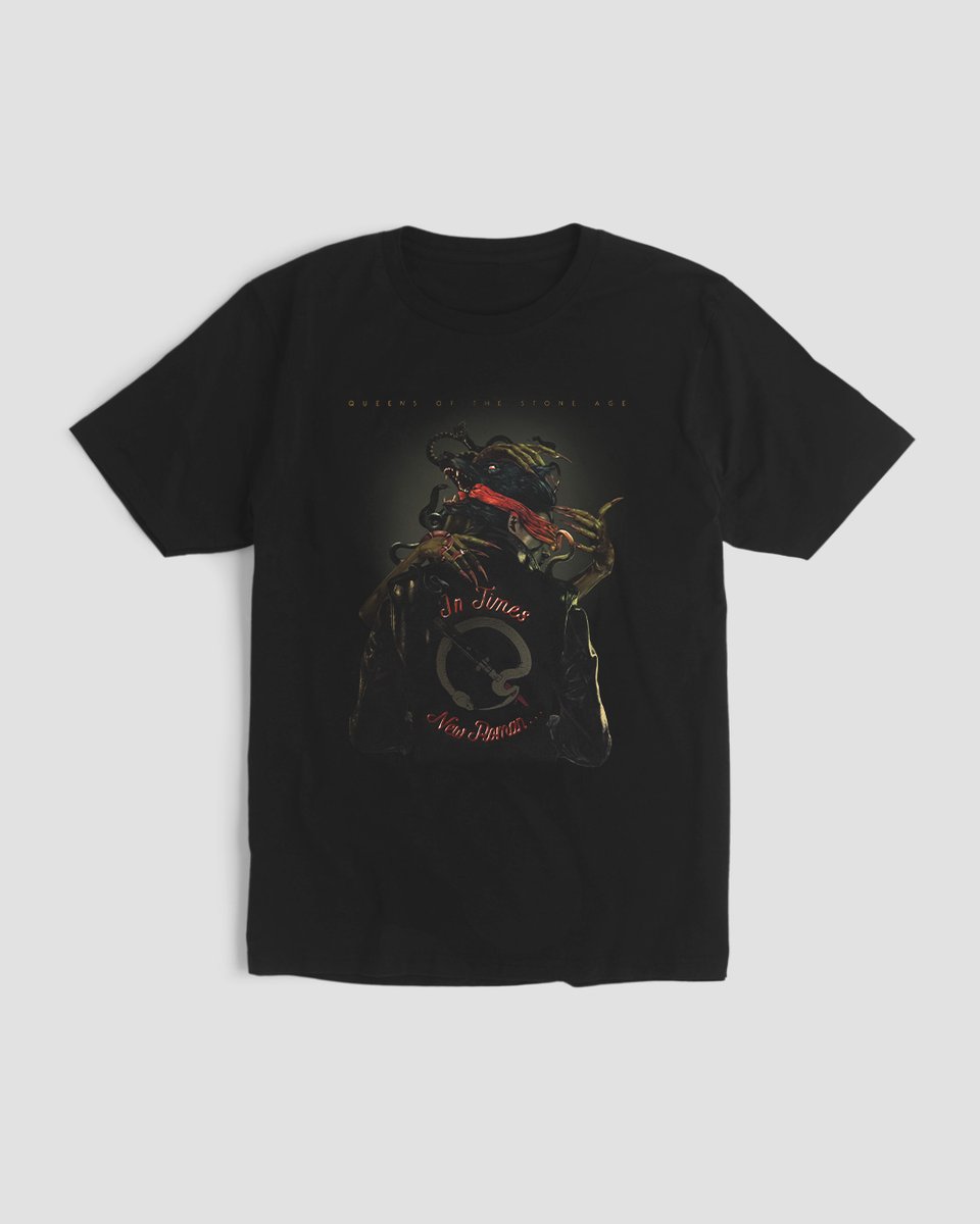 Nome do produto: Camiseta Queens Of The Stone Age In Times Mind The Gap Co.