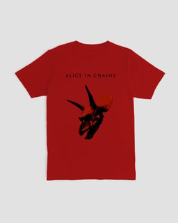 Camiseta Alice In Chains Devil Red Mind The Gap Co.