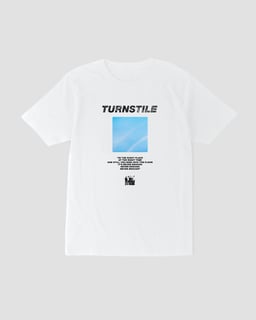 Camiseta Turnstile Never White Mind The Gap Co.