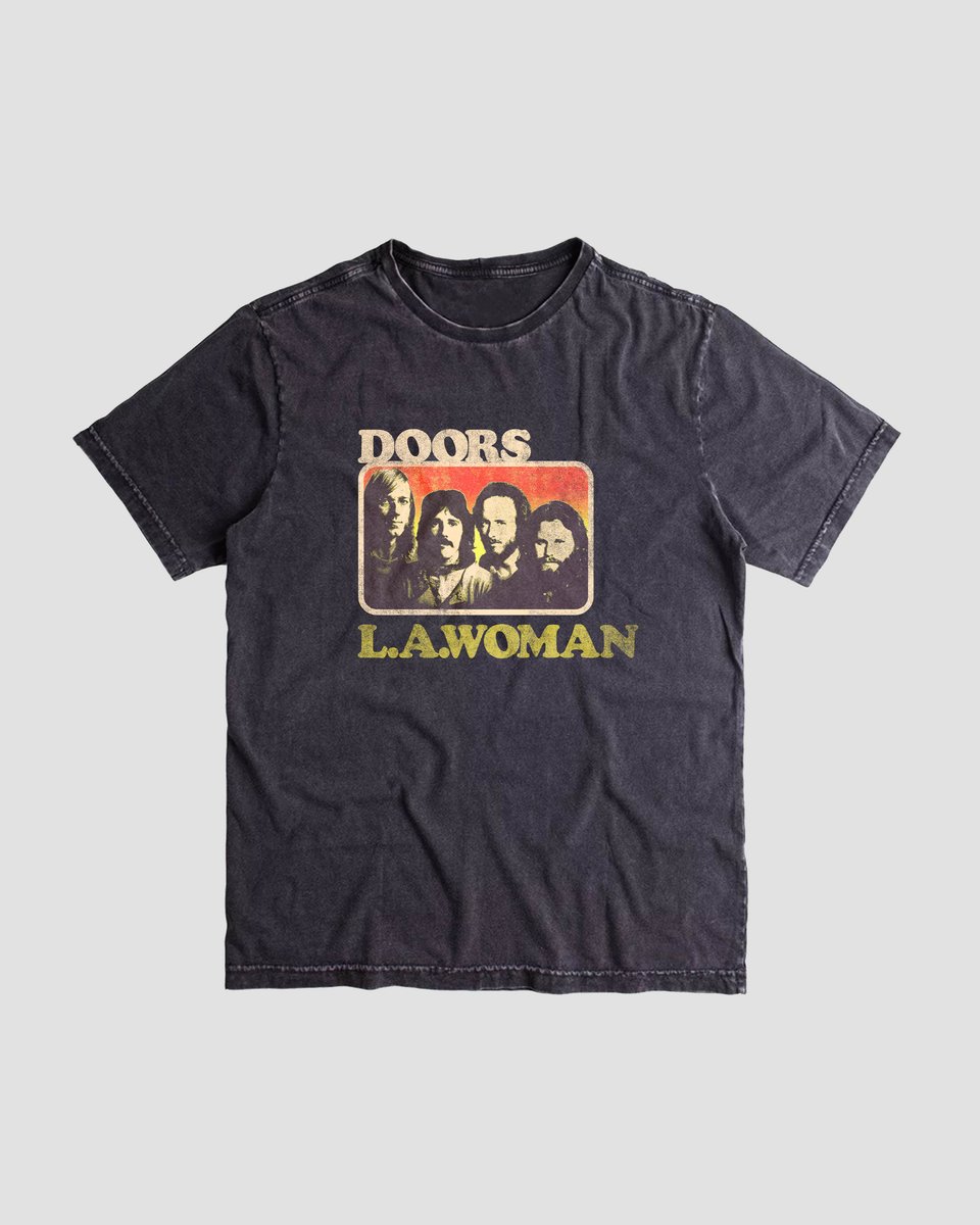 Nome do produto: Camiseta The Doors L.A. Estonada Mind The Gap Co.