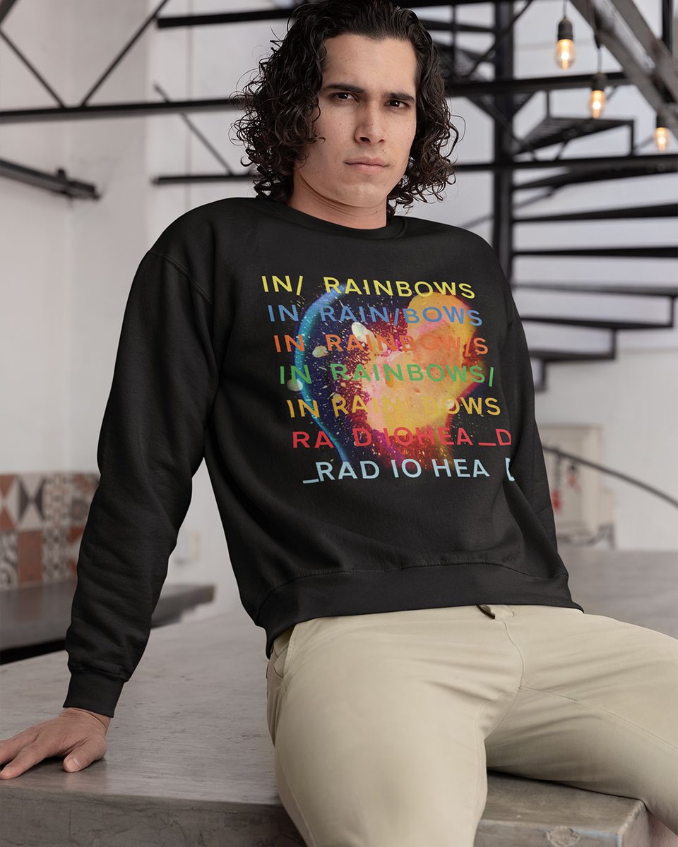 Nome do produto: Moletom Radiohead In Rainbows Mind The Gap Co.