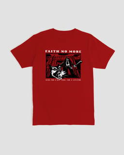 Camiseta Faith No More King 3 Mind The Gap Co.