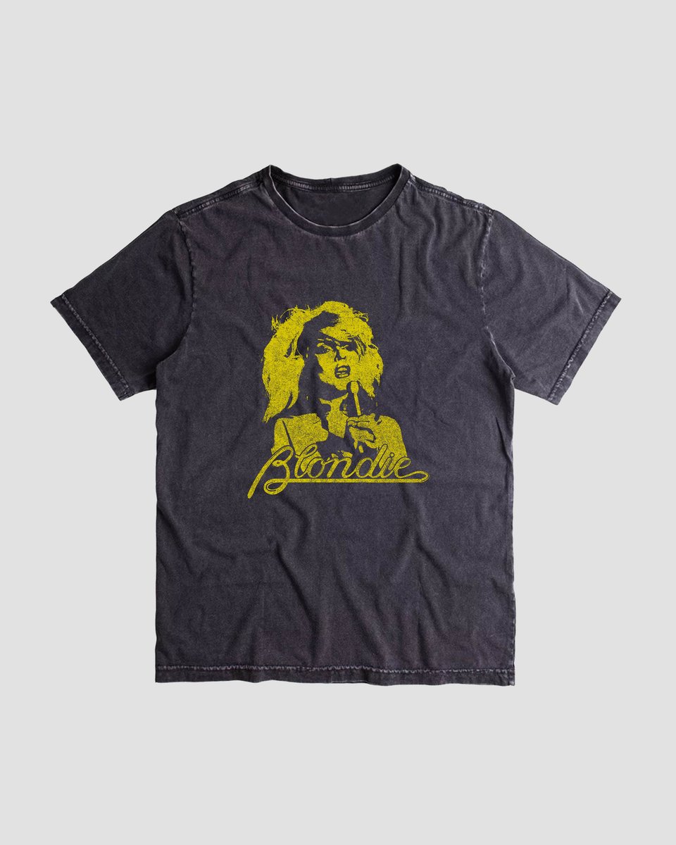 Nome do produto: Camiseta Blondie Debbie Estonada Mind The Gap Co.