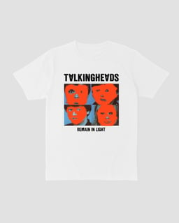 Camiseta Talking Heads Light Mind The Gap Co.