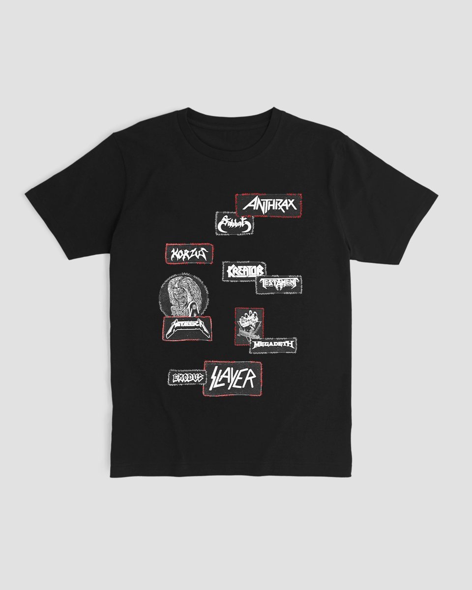 Nome do produto: Camiseta Metal Patches Mind The Gap Co.