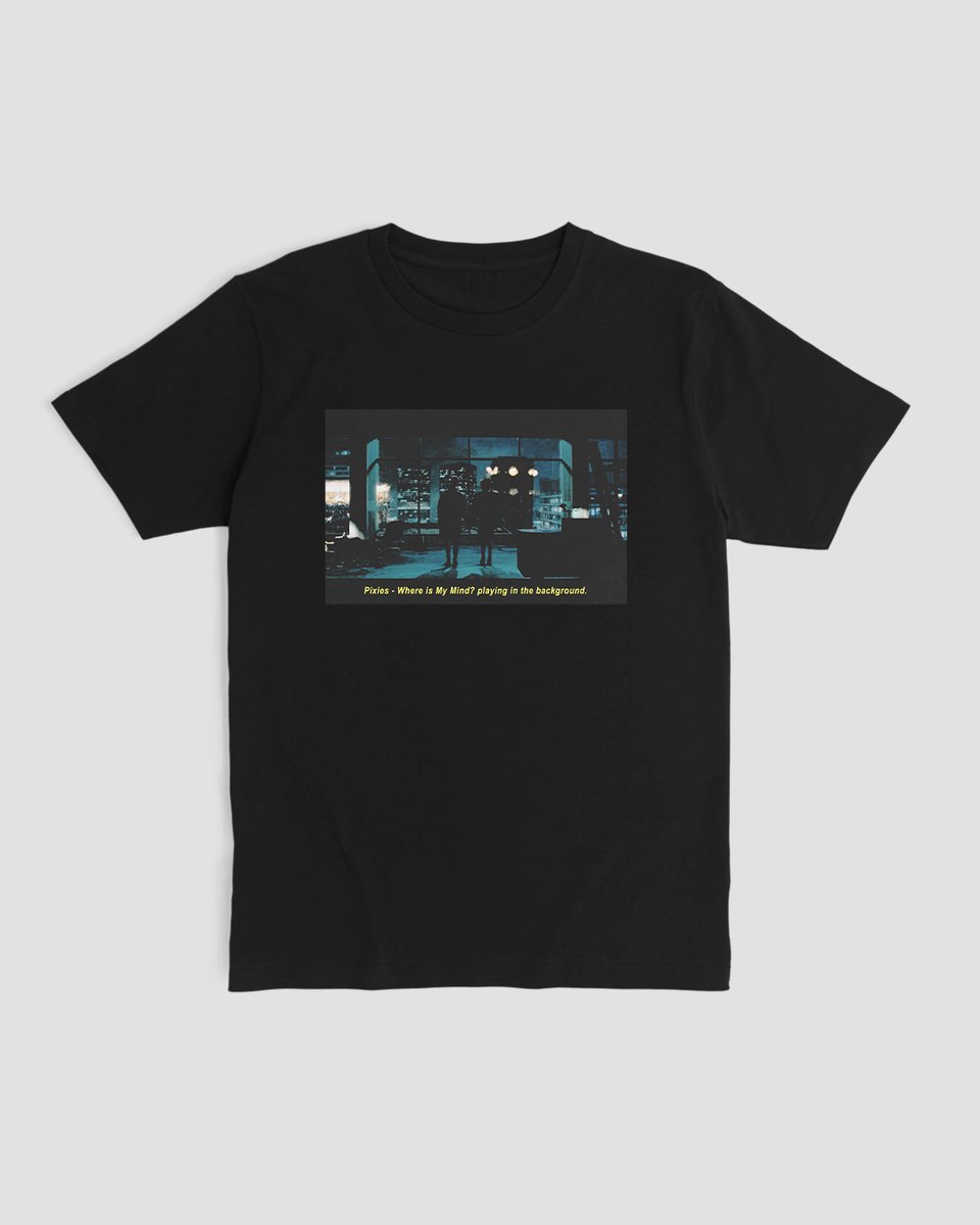 Nome do produto: Camiseta Fight Club Pixies Playing In The Background  Mind The Gap Co.