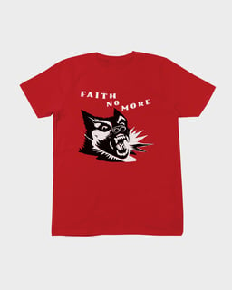 Camiseta Faith No More King 2 Mind The Gap Co.