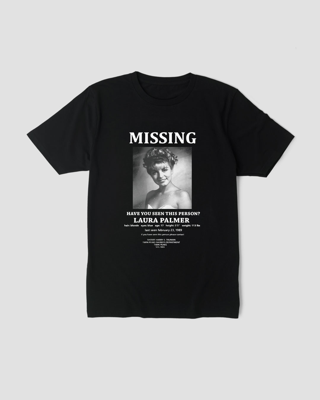 Camiseta Twin Peaks Missing MTG Co. R$79,90 em MTGCo.