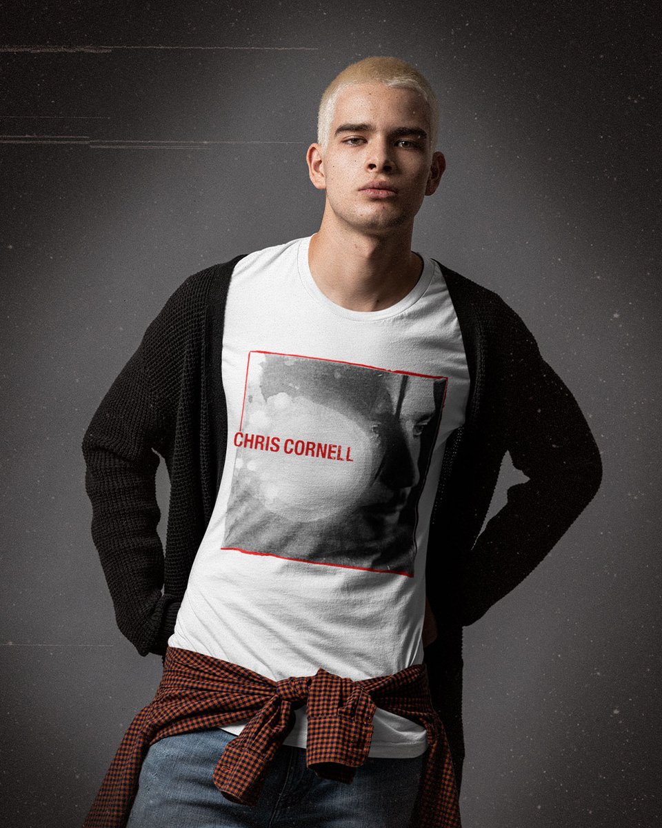 Nome do produto: Camiseta Chris Cornell Euphoria White Mind The Gap Co.