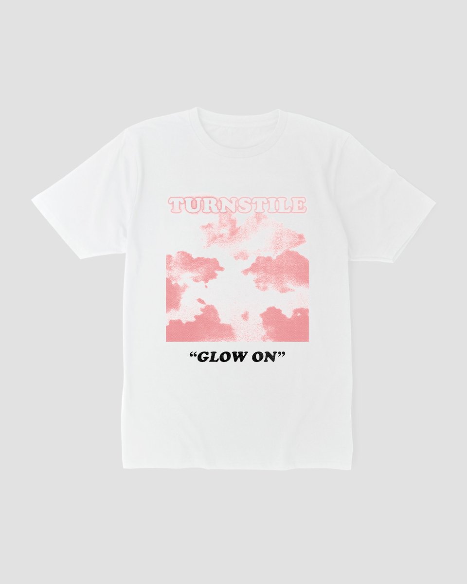 Nome do produto: Camiseta Turnstile Glow White Mind The Gap Co.